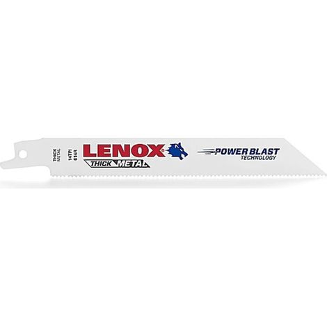 LENOX 5x Säbelsägeblatt 618R Lunghezza 152 mm Larghezza 19 mm TPI 18 - 20566618R