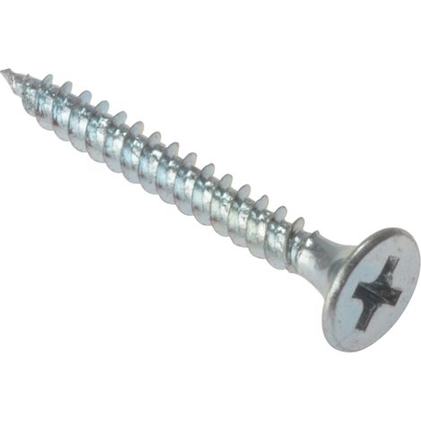 Forgefix Drywall Screws Phillips Bugle Head Twin Fine Thread ZP 3.5 x 25mm Bulk 1000