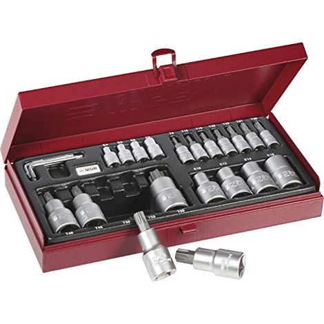 westfae lische gesenk battuto 159291643�wgb Set di chiavi a bussola 3940�1/4�Torx 23�pezzi in lamiera d' acciaio vibrazione (1/2)