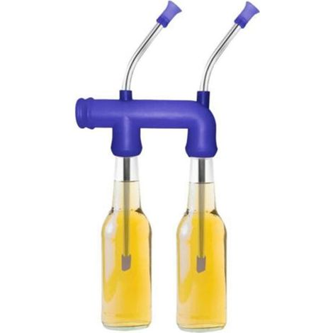 Distributeur de Bière Double Snorkel pour Fêtes d'Étudiants, Anniversaires et Événements Festifs (1/5)