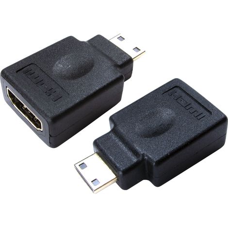 Adaptateur HDMI RS PRO Droit, HDMI Femelle vers HDMI Mâle ( Prix pour 1 )