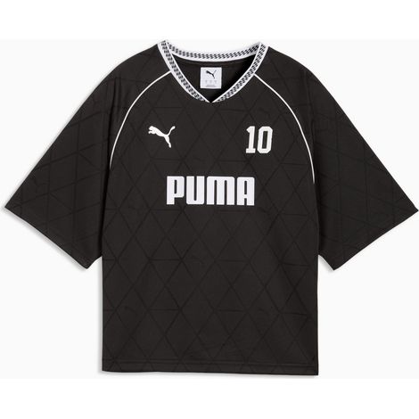 Puma Damen Sport Relaxed Jersey Schwarz 69186001 Größe XS (1/4)