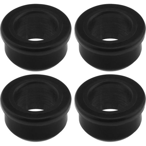 4pcs Réducteurs d'entretoise Bague de Réduction d'essieu de Roue en Plastique pour Roues de Chariot à Sac avec Alésages de 1 pouce Réduits à 0,6 pouce (25mm à 16mm) (1/5)
