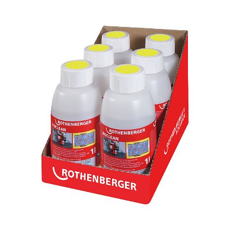 Reinigungsmittel ROPULS Chemie f.Trinkwasserleitungen 1 l Gewicht 6,3kg 6 Fl.