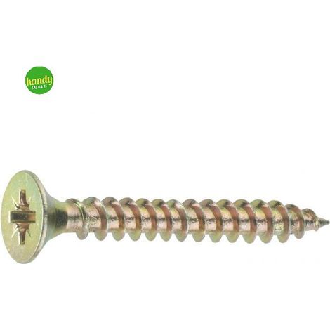Viti T.P.S. zincate giallo 4,0 x 30 - 1 Kg. (1/2)