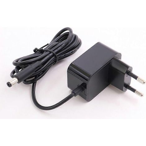 Adaptateur secteur compatible 12W 12V 1A, prise : prise murale 5,5 mm x 2,5 mm. (1/5)