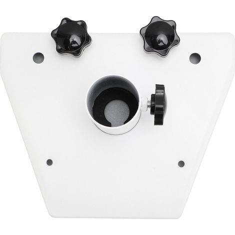 Adaptateur de tuyau de support de toit en acier allié, montage sur poteau Internet par Satellite, pour Starlink Gen 3 V3, plat Standard blanc. (1/5)