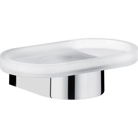 Jabonera de cristal real EDITION 300 mate, suelta KEUCO