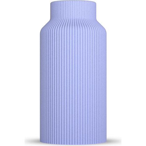 Vase Rabella - Vase décoratif moderne pour herbe de la pampa et fleurs séchées - Style scandinave pour salon - Objet design 3D en plastique (PLA) - Léger et incassable (1/5)