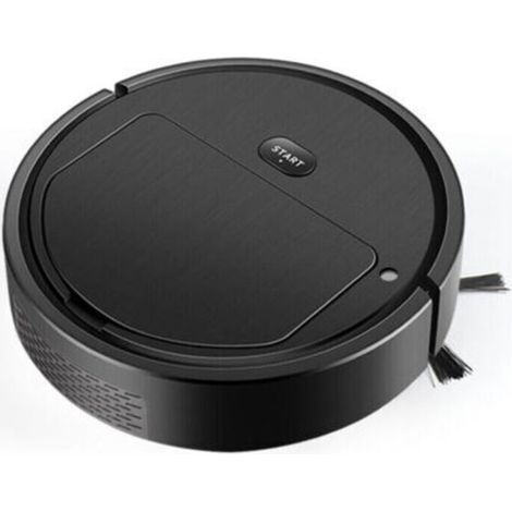 Robot Aspirateur-Laveur Ultra-Plat 5,5 cm, Fonction Auto-Boost & Recharge Automatique, Idéal Poils Animaux et Sol Dur (1/4)