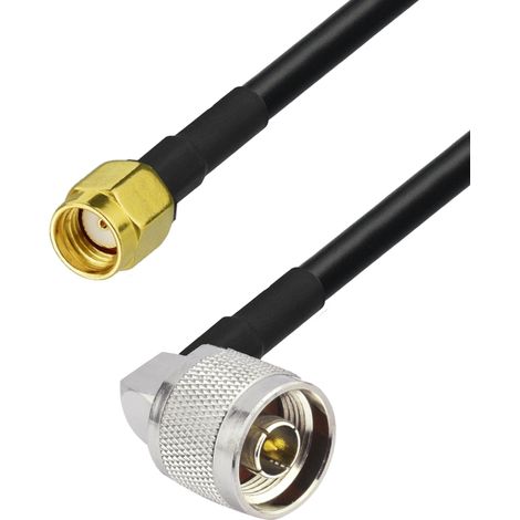 Antennenkabel N-Stecker ANGLE / SMA-RP-Stecker RF240 3 m