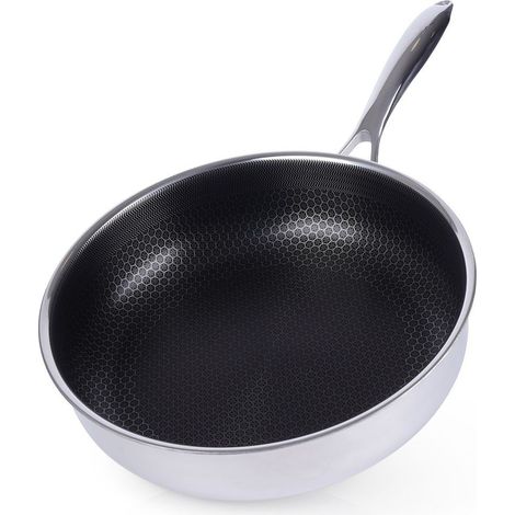 Padella in acciaio inox COOKCELL da 28 cm (1/5)