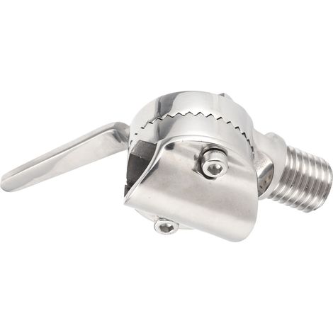 Supports d'antenne VHF marine 84 mm/3,3 po, acier inoxydable 316, visserie de montage à cliquet réglable à 306° (1/5)