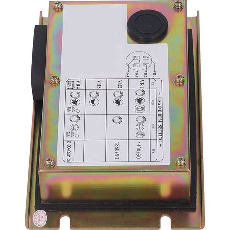 Panneau de commande de l'accélérateur du moteur d'excavatrice 543-00074 pour Doosan Daewoo DH150 7 DH215 7 DH220 7 DH225 7 DH300 7 (1/5)
