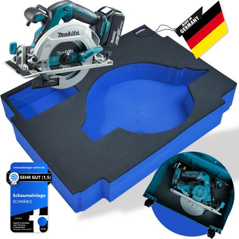 SCHWÄBLE® Schaumeinlage Schaumstoffeinlage für Makita Handkreissäge DHS680