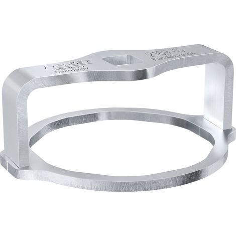 Hazet Ölfilter-Schlüssel 2169-15, Vierkant hohl 12,5 mm (1/2), Außen 8-kant Profil, 105 mm (1/5)