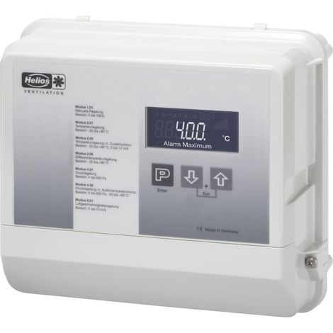 Helios EUR EC Elektronischer Universal-Regelgerät zur stufenloser Drehzahlregelung von EC Ventilatoren