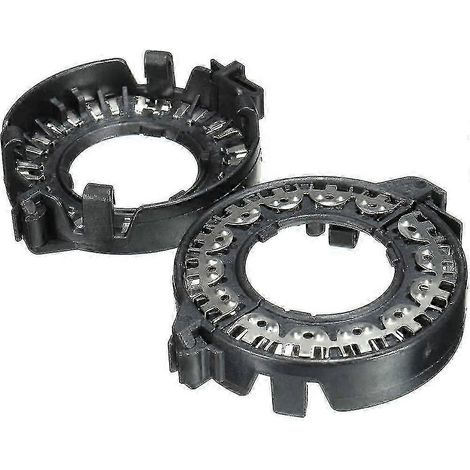 2 adaptateurs de douille d'ampoule HID D1S/D3S avec anneau de fixation (réf. 63117162087) pour BMW Série 1, 3, 5, 7 et X5. (1/5)