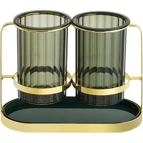 Porte-baguettes de stockage multifonctionnel, égouttoir à couverts de luxe, cuillère, fourchette, baguettes (1/5)