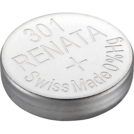 Batterie bouton renata 301 SR43SW 1 55 volts 130 mAh