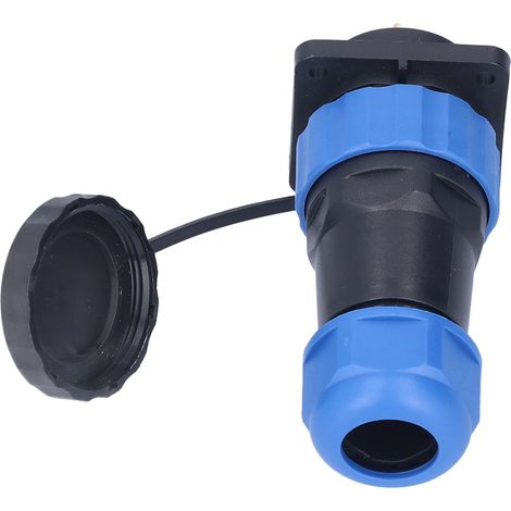 Wasserdichte quadratische 4-polige Stecker-/Buchsen-Verbindung für Luftfahrtanwendungen, 380 V Wechselstrom, 25 A, SP287-Pin (1/5)