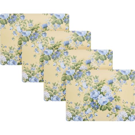 Lot de 4 Sets de Table en liège résistants à la Chaleur, durables, faciles à Nettoyer pour Tables de Cuisine et de Salle à Manger, 40,6 x 30,5 cm (1/5)