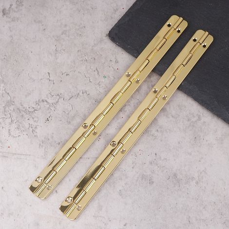 (A1) 2 charnières pour loisirs créatifs, robustes, pour meubles, portes et fenêtres en fer, charnières longues 【SMQ】 (1/5)