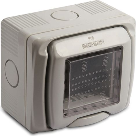 Sub contenit.parete ip55 2 moduli