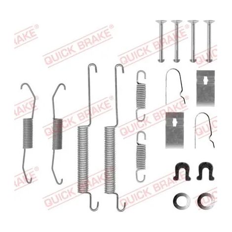 Kit d'accessoires, mâchoire de frein Quick Brake 105-0679 HONDA