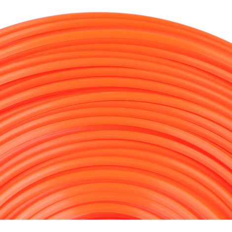 Fil/corde de coupe en nylon carré de 2,4 mm pour tondeuse à gazon (1/5)