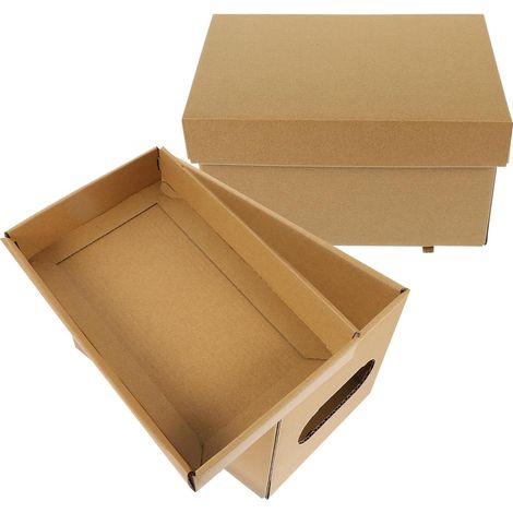 pack Papieraufbewahrungsorganizer mit Deckel Große Kapazität