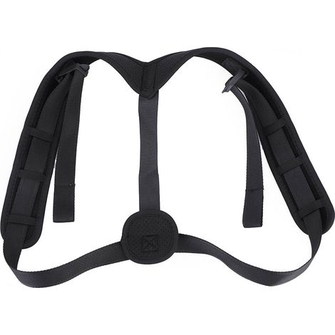Correcteur De Posture En Néoprène Réglable Pour Épaules Et Dos - Soutien Dorsal Invisible Homme Et Femme - Ceinture Croisée Ajustable - 1 Pièce (1/5)