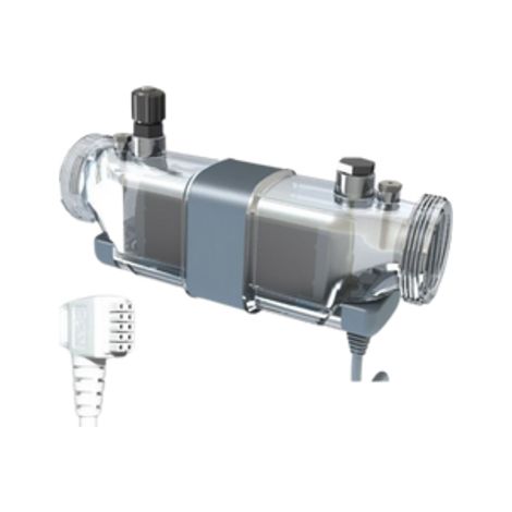 Ccei – Cellule électrolyseur pour piscine PFXCEL05 – Détecteur de débit intégré – Compatible jusqu'à 50 m3 – Modèles IBASEL, PERLE WHITE/BLACK, METEOR XC