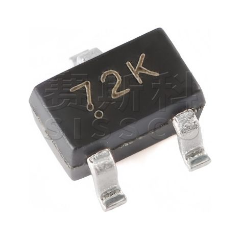 Changdian/Changjing 2N7002KW SOT-323 MOSFET N channel 60V 310mA, 5 units.