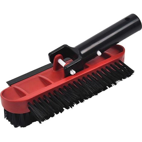 Brosse de nettoyage de piscine à manche rotatif, nettoyage à 270 degrés. (1/5)