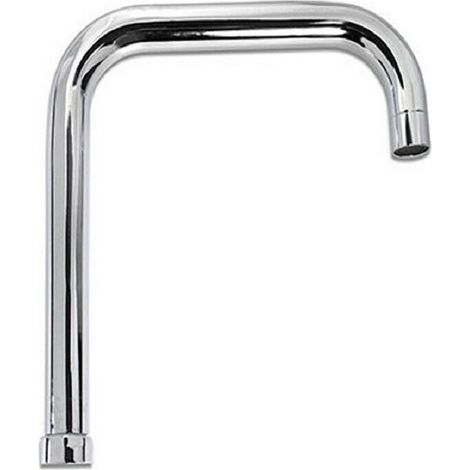 TrAdE Shop Traesio - Canna Di Ricambio Miscelatore Rubinetto Cucina Lavello Canna Alta Squadrato 22cm - (1/3)