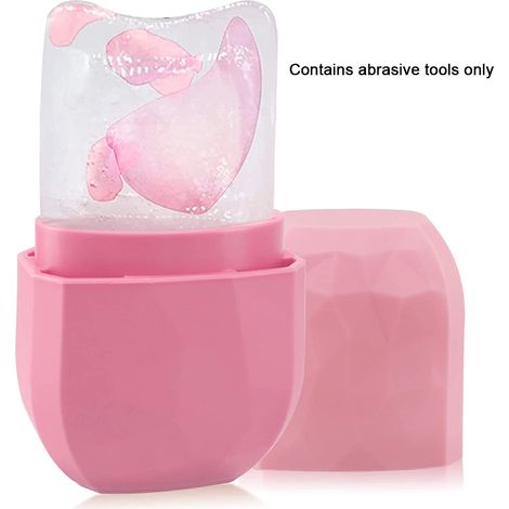Rouleau de glace pour le visage et les yeux, massage facial Gua Sha, rouleau de glace pour la beauté du visage, moule à glace en silicone pour rouleau de glace pour la beauté du visage