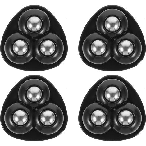 roulettes pivotantes adhésives conception à 3 billes (1/5)