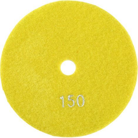 FTVOGUE Disques de Meulage, Lames Disques diamant Polissage Mouillés Ponçage Roues pour Granit Béton Marbre(150) (1/5)