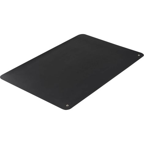 TRU COMPONENTS TC-12360056 Tappeto ESD, Nero (L x L x A) 900 x 610 x 1.5 mm 1 pz. (1/3)