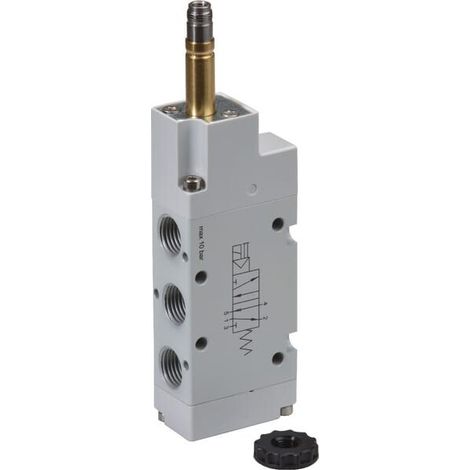 V谩lvula electromagn茅tica 5/2 v铆as 1/2" UNIVERSAL SOV52M12 (1/2)