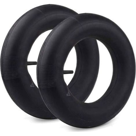 4.80/4.00-8 Schläuche – 2er-Set Ersatzschläuche für Schubkarren – Strapazierfähiges Gummi – Gerades Ventil – Maximaler Luftdruck 30 PSI (1/5)
