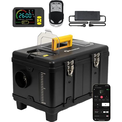 Chauffage à air diesel, contrôle Bluetooth, design portable, 8KW (1/5)