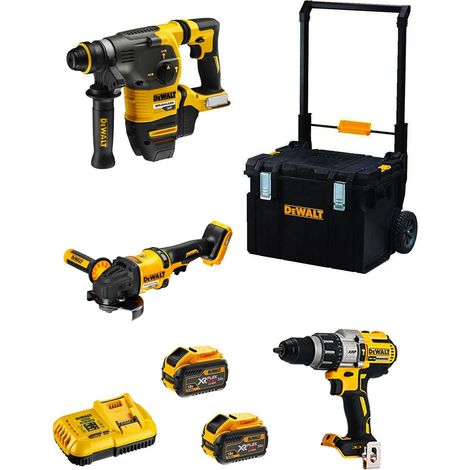 DeWALT Kit FVK381TSX2HD-QW 54V/18V (DCH333 DCD996 DCG418 2 x 9,0 Ah DCB118 DS450 DWST1-75668) (1/5)