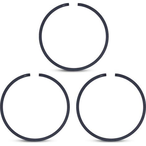 3 pièces/lot Anneau de piston 46 mm x 1,5 mm pour Husqvarna 55 Rancher 257 357 XP 357XP Pièces de tronçonneuse (1/5)