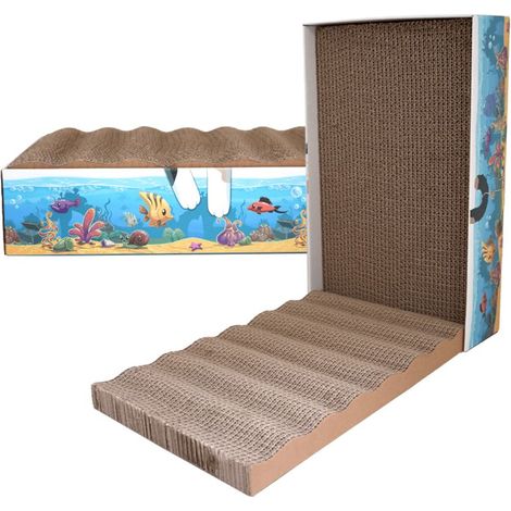 Tiragraffi in cartone Multiscratcher per gatti