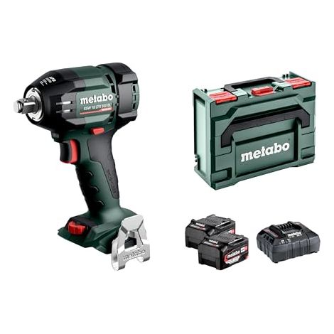 METABO SSW 18 LTX 550 BL VISSEUSE À PERCUSSION SANS FIL 18 V, 550 NM, CARRÉ EXTÉRIEUR 1/2'' - BRUSHLESS, MANIABLE, LED, POUR CONS