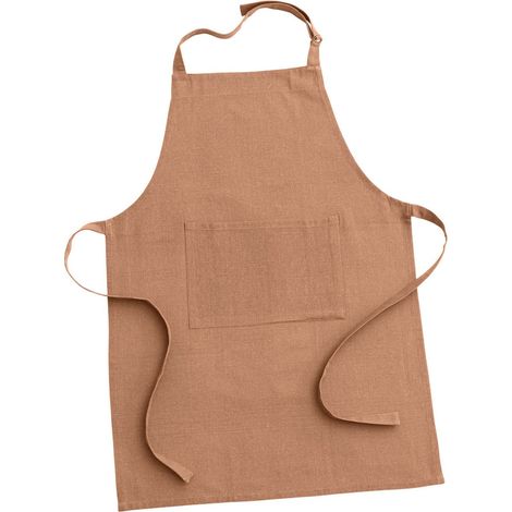 Tablier de Cuisine Avec Poche "Gourmet" 84cm Mocha (1/3)