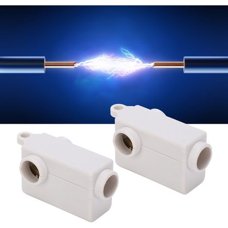 Boîte de Jonction T Inline 2Pcs pour Câbles Électriques ZK-T16