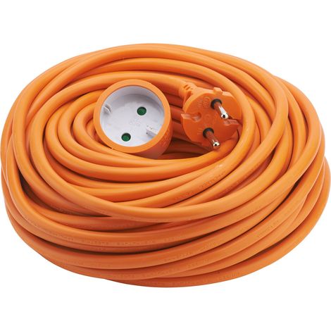 DEBFLEX - RALLONGE JARDIN 2P 16A 2X1,5 MM² HO5VV-F 25M ORANGE - 339259